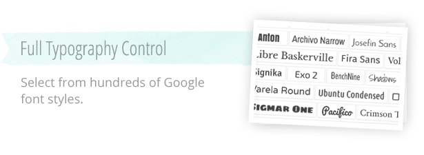 Easy Google Font Control