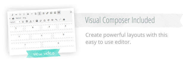 Easy Visual Editor with Visual Composer