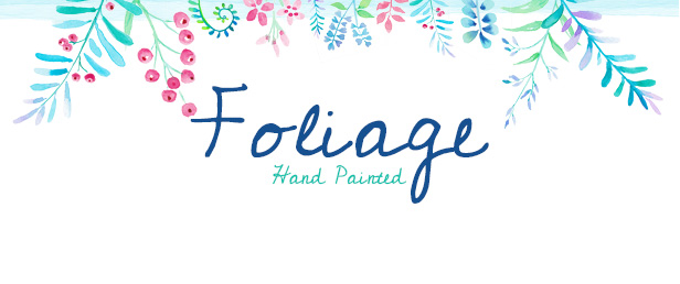 Foliage Blog Title Graphic