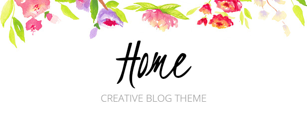 Home Blogger WordPress Theme