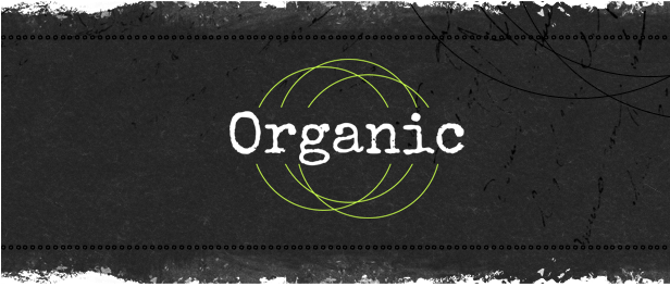 Organic Cafe Restaurant Grunge WordPress theme